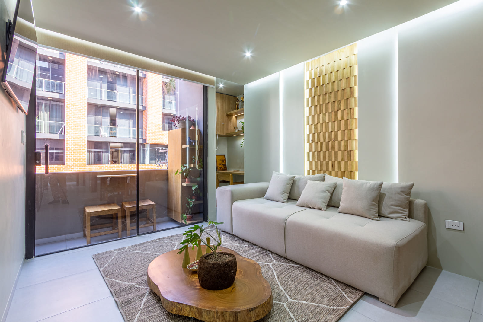 Wabi-Sabi:Dpto. Boho con Balcón en Equipetrol